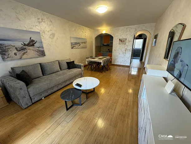 Moderne Wohnung in Pržno, 46 m², in Meeresnähe