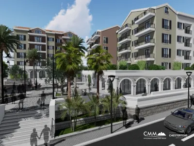 Wohnungen in neuem Komplex in Tivat