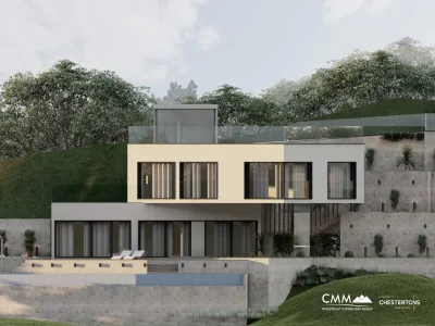 Grundstück in Herceg Novi mit genehmigtem Projekt