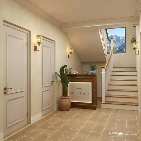 Wohnungen zum Verkauf in Risno in einem neuen Komplex in der Nähe des Meeres