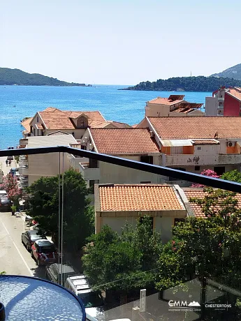 Einzimmerwohnung mit Meerblick — Rafailovići