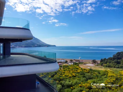 Neue Wohnanlage in erster Linie, Becici