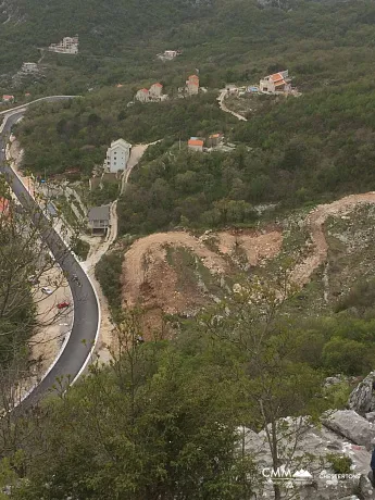 Grundstück zum Verkauf in Lapcici mit Panoramablick auf das Meer
