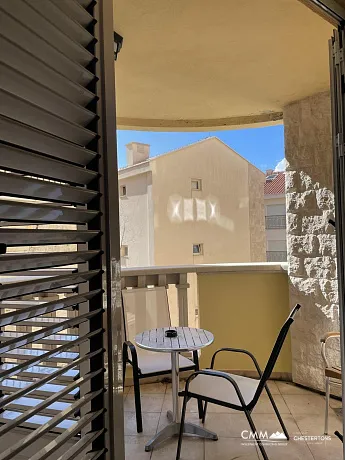 Moderne Wohnung in Pržno, 46 m², in Meeresnähe