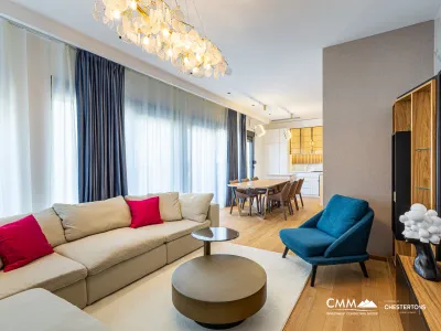 Penthouse in einem Neubau in Becici in der Nähe des Meeres