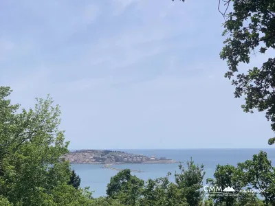Grundstück in Susanj mit Meerblick