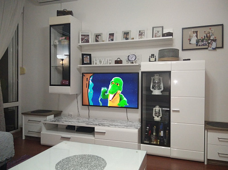 Apartment in Sutomore mit Bergblick