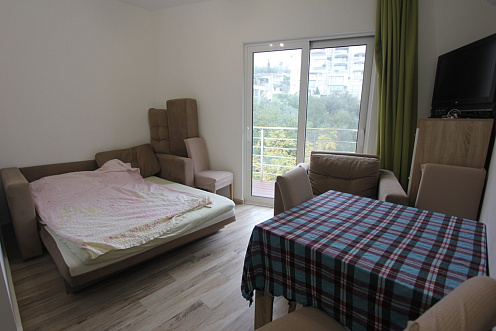Studio in einem Komplex mit Swimmingpool, Spa und Fitnessraum