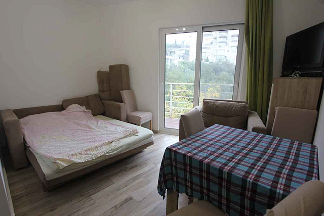 Studio in einem Komplex mit Swimmingpool, Spa und Fitnessraum