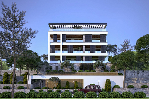 Apartments in Bar with panoramic sea view