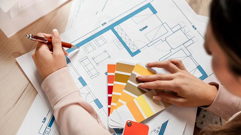 Innenarchitektur und Einrichtung