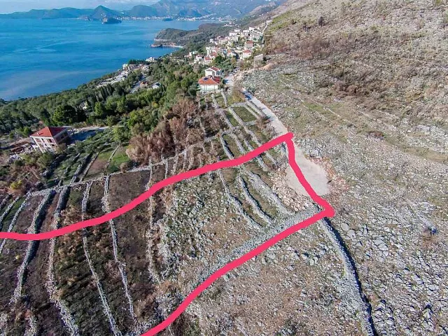 Plot with construction plan in Rezevici — photo 11
