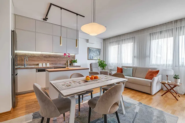 6907 Zweizimmerwohnung möbliert 63 m², Podkuk, Tivat — photo 5