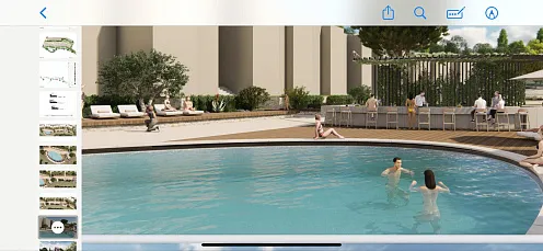 Stadthäuser und Villen in Rezevici in einem Premium-Wohnkomplex mit Tiefgarage und Swimmingpools