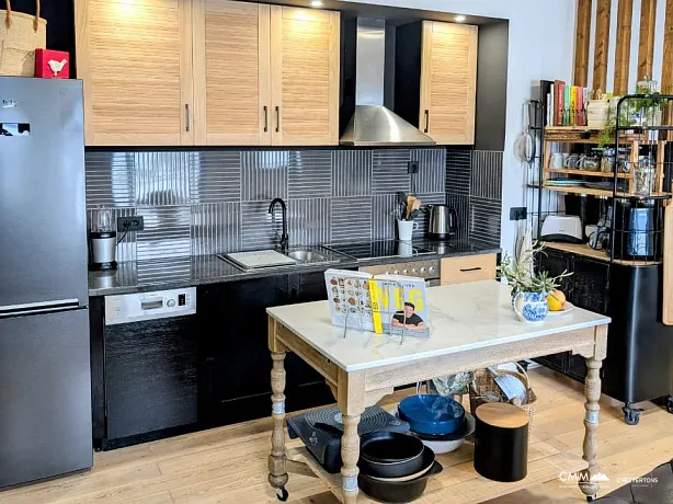 Apartment mit Panoramablick auf das Meer in der ersten Reihe in Krasici
