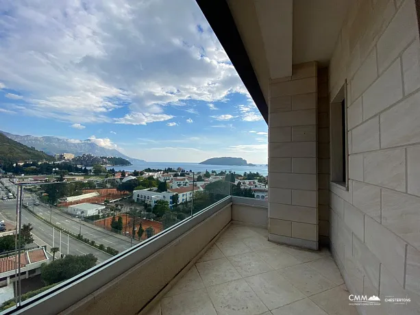 Dachterrasse im Zentrum von Budva