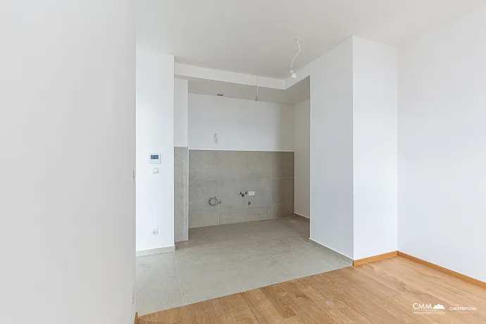 Wohnung in Bečići: 45 m² und ein atemberaubender Meerblick