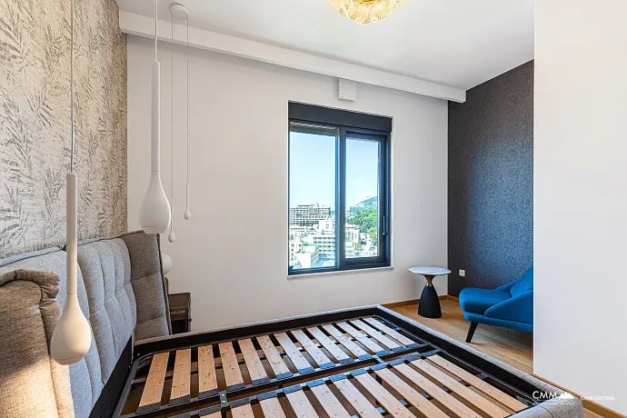 Penthouse in einem Neubau in Becici in der Nähe des Meeres