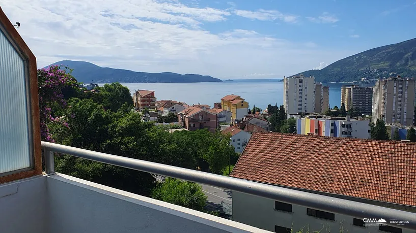 Apartment mit einem Schlafzimmer und Meerblick in Igalo