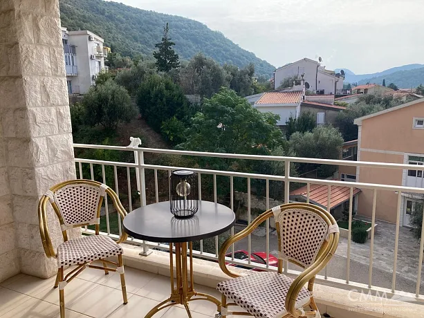 Wohnung 50m2 mit einem Schlafzimmer und Meerblick in Petrovac