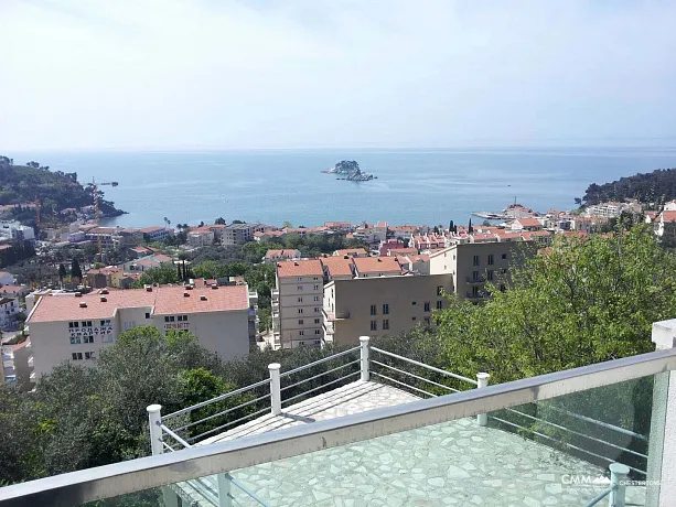 Apartment mit Meerblick in Petrovac