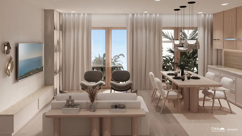 Neuer Luxuskomplex mit Pool in Tivat in Meeresnähe
