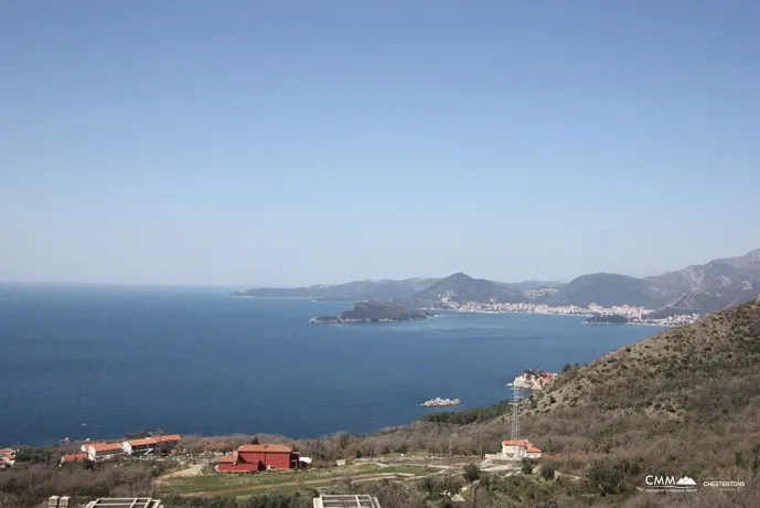 Zwei Villen mit herrlichem Meerblick an der Riviera von Budva