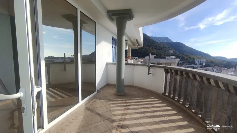 Ein-Zimmer-Wohnung mit Panoramablick auf das Meer in Pržno