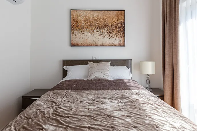 Luxuriöse 2-Zimmer-Wohnung, 66 m², mit Panoramablick auf das Meer – Bečići