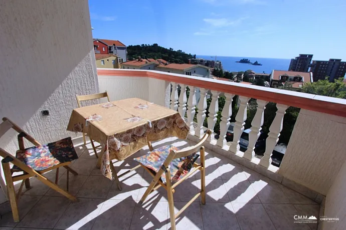 Wohnung mit Meerblick in Petrovac