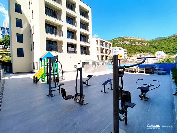 Wohnungen in Rafailovici zum Verkauf in der ersten Reihe