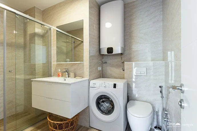 Eine gemütliche und moderne 53 m² große Wohnung in Bečići