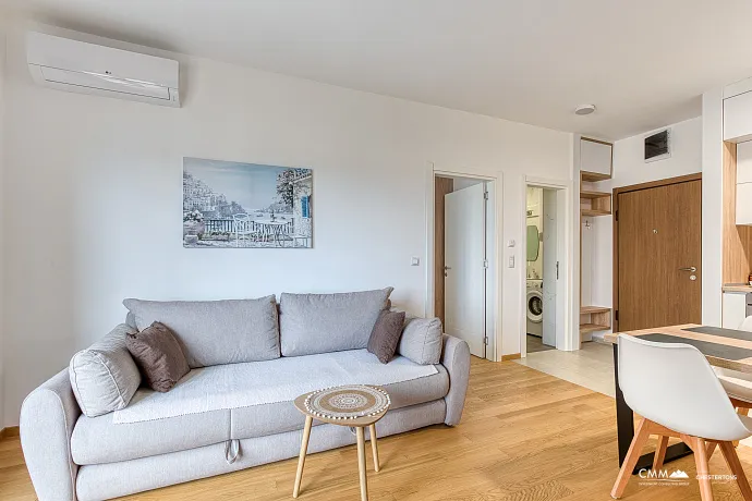 1-Schlafzimmer-Wohnung 41 m² mit Meerblick – Bečići