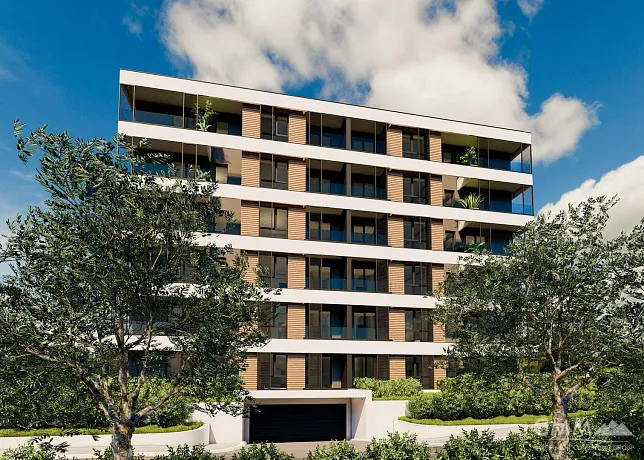 Apartments mit Meerblick in einem neuen Gebäude in der Nähe des Zentrums und des Meeres in Bar