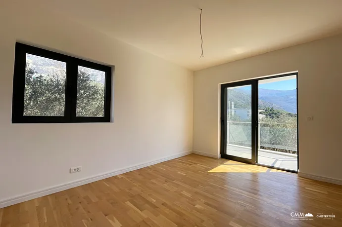 Apartment mit einem Schlafzimmer in Bečići mit Meerblick