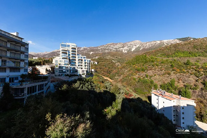 Eine gemütliche und moderne 53 m² große Wohnung in Bečići