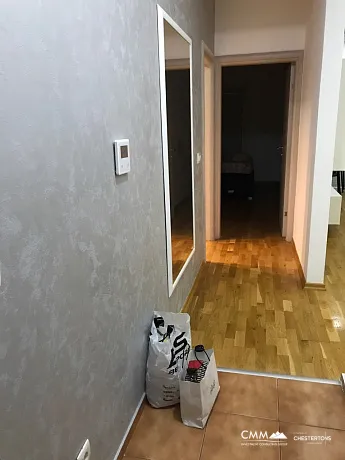 Apartment mit einem Schlafzimmer in Budva mit Meerblick