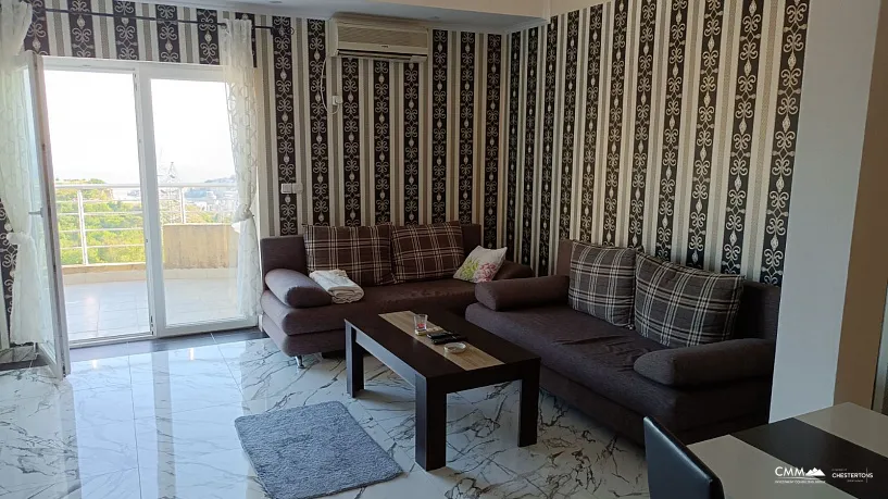 Studios und Apartments mit zwei Schlafzimmern in Markovichi mit Meerblick