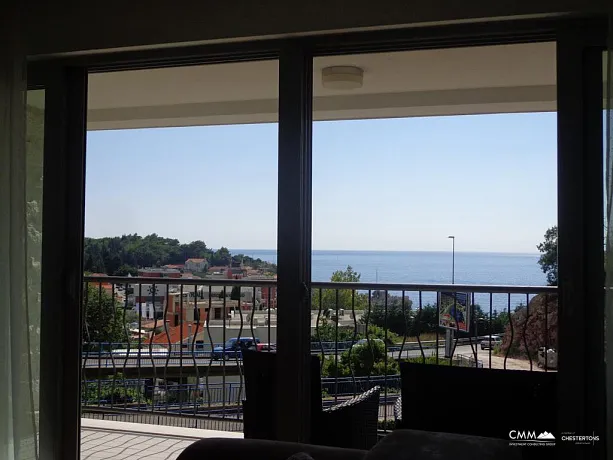 Apartment mit einem Schlafzimmer und Meerblick in Przno