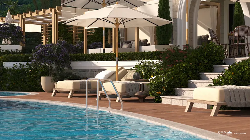 Luxuriöses Penthouse, Royal View Resort & Spa City 