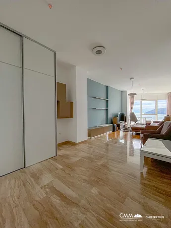 Apartment mit zwei Schlafzimmern und Meerblick im Zentrum von Budva