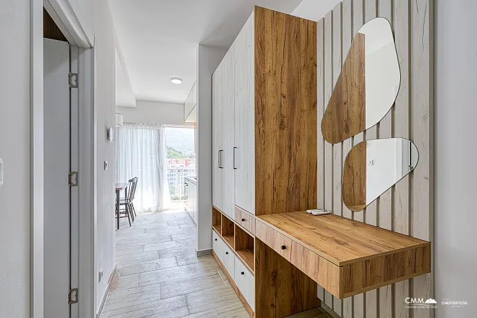 Möblierte Meerblick-Wohnung – 43 m² | 5★ Wohnanlage in Bečići mit Premium-Ausstattung