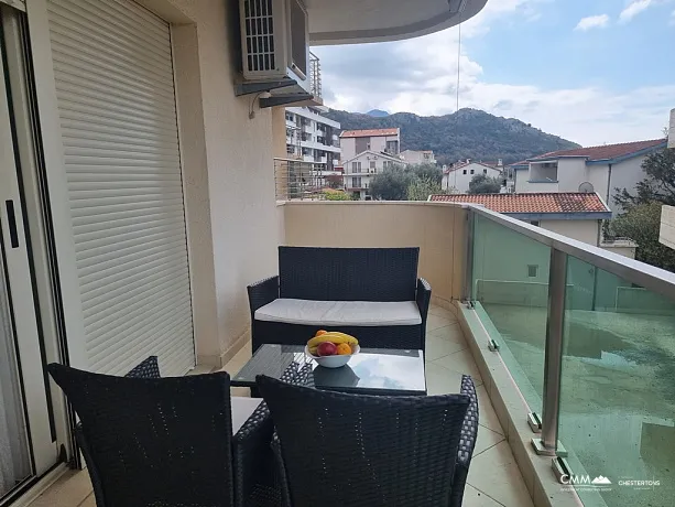 Luxuriöses Apartment mit zwei Schlafzimmern in Bečići