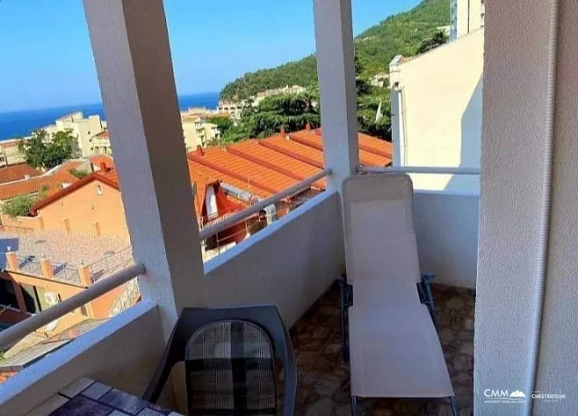 Apartment mit Meerblick im Zentrum von Petrovac