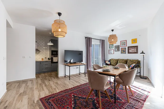 Eine gemütliche und moderne 53 m² große Wohnung in Bečići