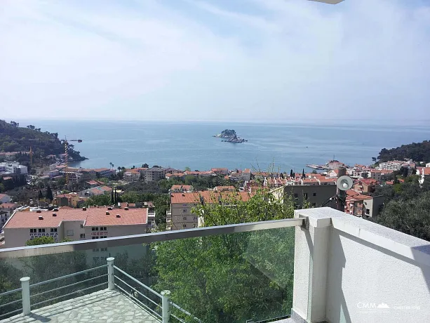 Apartment mit Meerblick in Petrovac