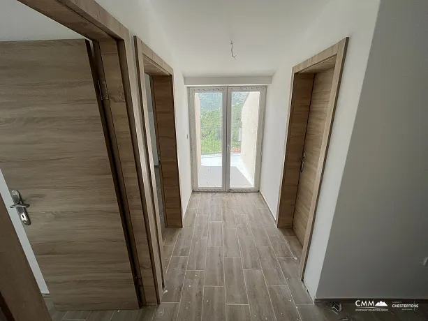 Apartment mit zwei Schlafzimmern in einem neuen Gebäude in Igalo