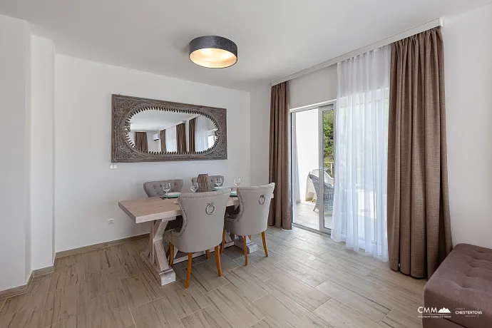 Luxuriöse 2-Zimmer-Wohnung, 66 m², mit Panoramablick auf das Meer – Bečići
