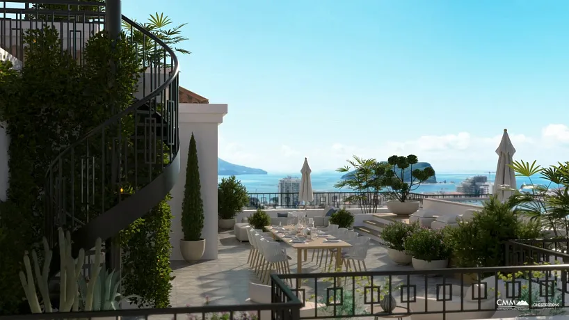 Luxuriöses Penthouse, Royal View Resort & Spa City 