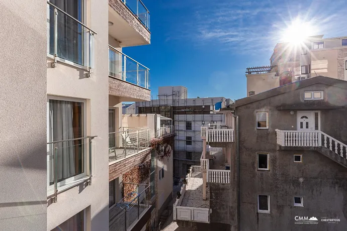 Eine gemütliche und moderne 53 m² große Wohnung in Bečići